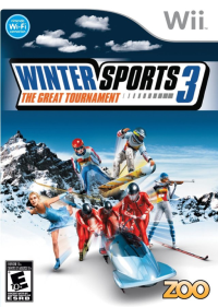 Winter Sports 3: The Great Tournament Wii  box art